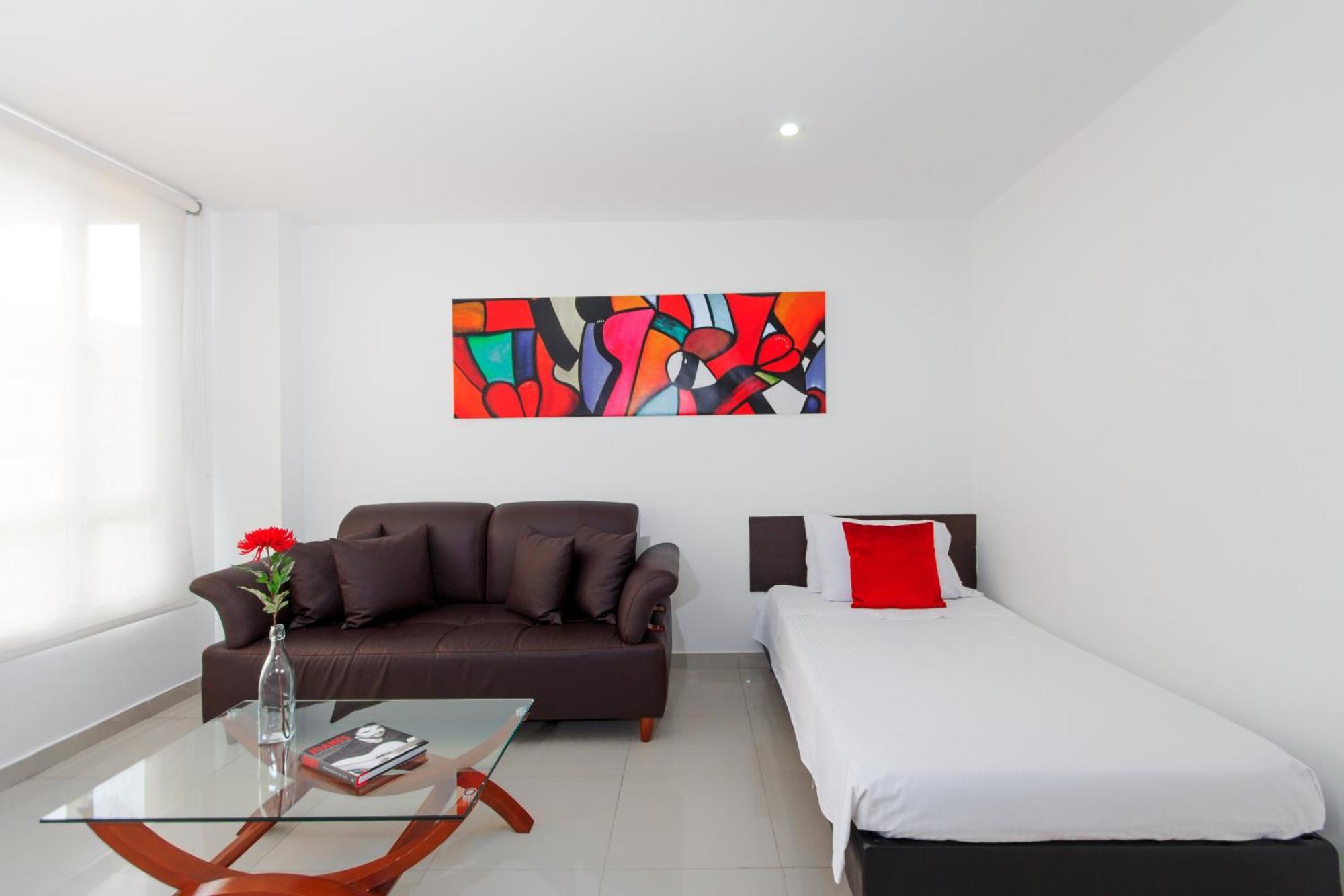 122 Plaza Apartahotel Bogotá Esterno foto
