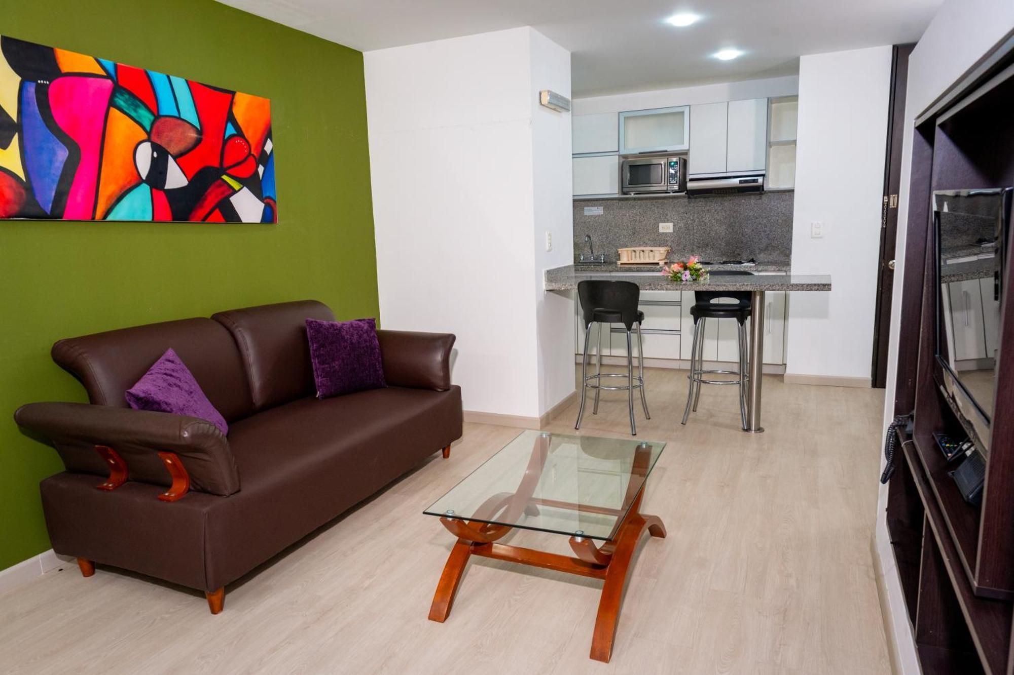 122 Plaza Apartahotel Bogotá Esterno foto